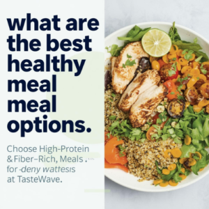 what are the best healthy meal options for weight loss
