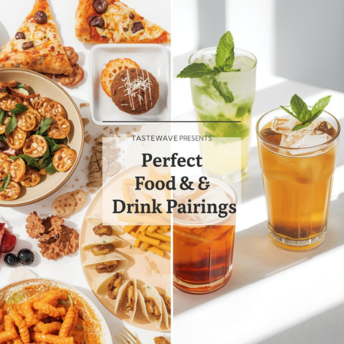 Unique foods and drinks paring